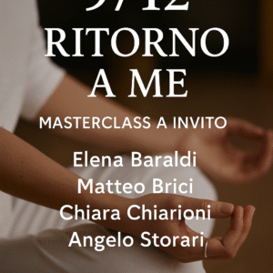 Ritorna a te, torna alla fonte